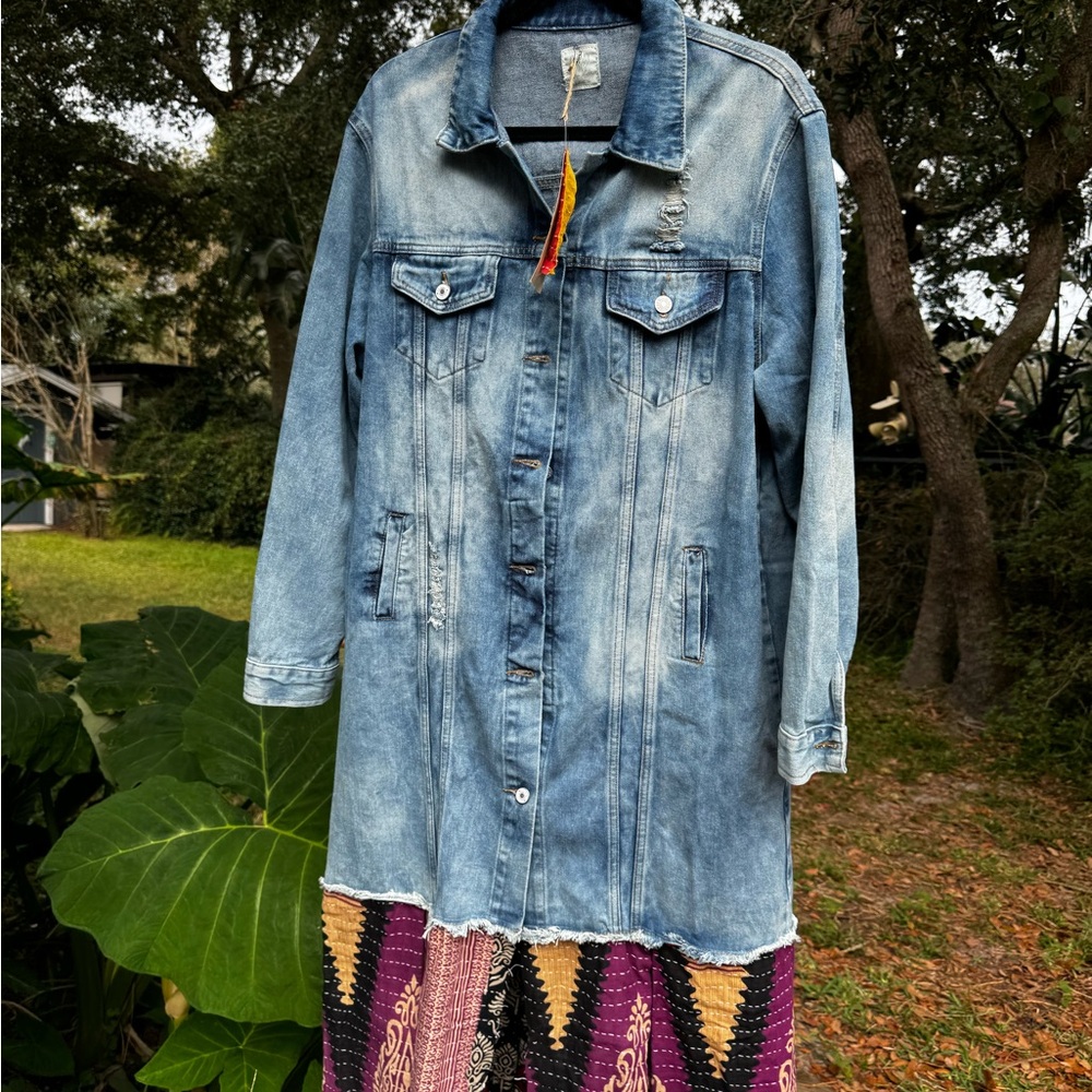 Gorgeous Kantha Bae Denim Jacket.